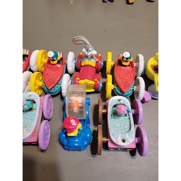 McDonald's 1990 Tiny Toons Adventures Flip Cars Happy Meal Toys - Picture 3 of 8